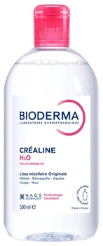 Міцелярна вода для сухої чутливої шкіри Bioderma Créaline H2O Original 500мл