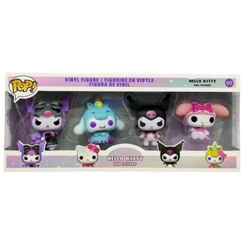 Набор виниловых фигурок "Sanrio: Hello Kitty and Friends" 4 штуки, высота: 6 см