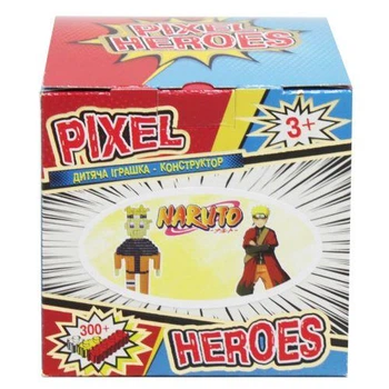 Конструктор "Pixel Heroes: Наруто", 424 дет.
