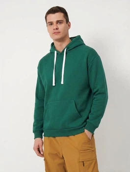 Худи Solo спортивное оверсайз на флисе One Size Зеленый Mn1501