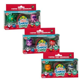 Набор фигурок "Pinata Smashlings: Потешные герои" (3 фигурки)