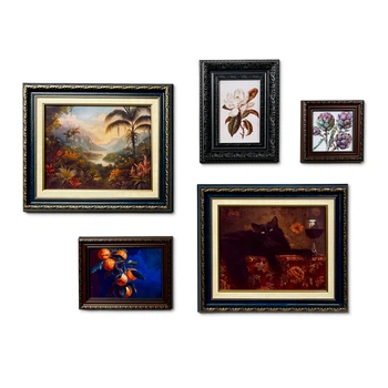 Набор винтажных фоторамок The Frame Depot на стену, 5 шт, декоративный коллаж для артов и постеров (baltic_set)