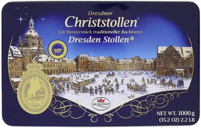 Рождественский штолен Dr. Quendt Dresdner Christstollen Dresden Stollen 1000г