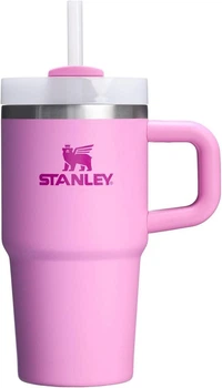 Термокружка Stanley Quencher H2.0 Peony з ручкою і трубочкою 591мл