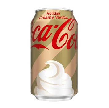 Напій Coca-Cola Holiday Creamy Vanilla Soda 355мл