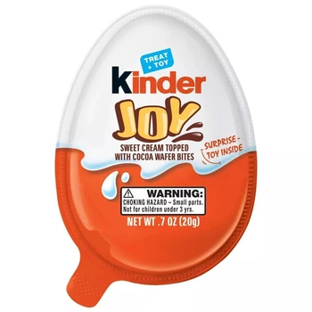 Шоколадное яйцо Kinder Joy Treat Toy Egg 20г