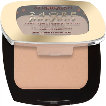 Пудра для лица Deborah 24Ore Perfect Compact Foundation Mat Waterproof 02 - Natural (8009518377316)