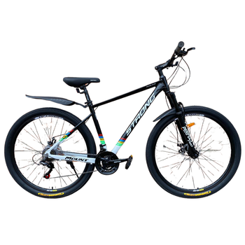 Велосипед AL 27.5" Royal STRONG (рама-17") черный-белый 2025