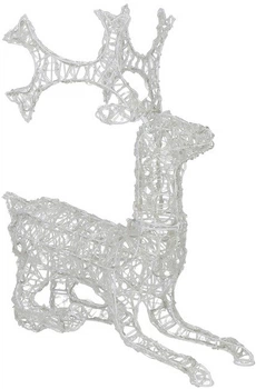 Ozdoba świetlna Springos Renifer 130 LED (5907719465265)