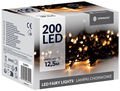 Lampki choinkowe Springos 200 LED 10 m (5907719464411)