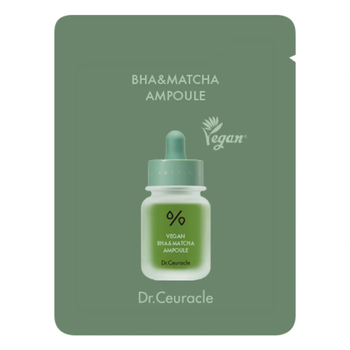 Ампульна сироватка з BHA кислотою та екстрактом Матчa Dr.Ceuracle Vegan BHA&Matcha Ampoule 2 мл