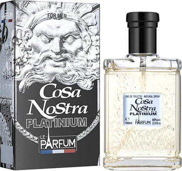 Туалетная вода для мужчин Paris Elysees Cosa Nostra Platinum 100 мл