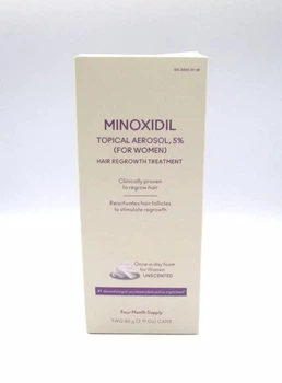 Пена-аэрозоль для стимуляции роста волос VIRTUE Flourish Topical Aerosol 5 % для женщин 2 флакона по 60 г