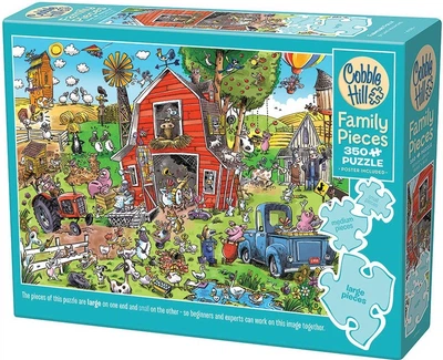 Puzzle Cobble Hill Wiejskie szaleństwo 350 elementów 112684 (625012470186)