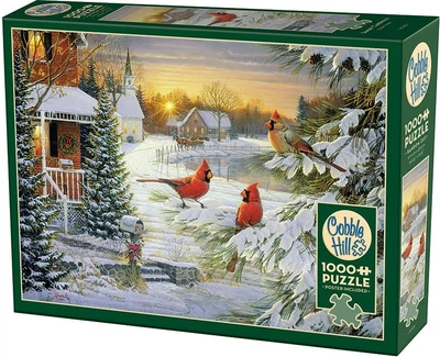 Пазл Cobble Hill Кардинали заходу сонця 1000 елементів 113571 (625012402453)