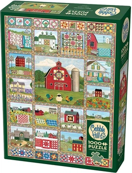 Puzzle Cobble Hill Quilt Country 1000 elementów 112993 (625012402620)