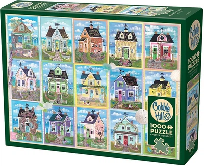 Puzzle Cobble Hill Domki nad morzem 1000 elementów 113097 (625012402859)