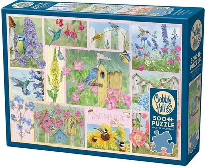Пазл Cobble Hill Птахи на канікулах 500 елементів 113075 (625012451024)