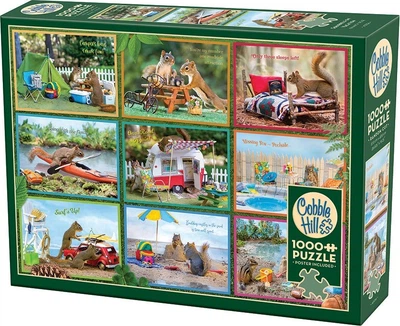 Пазл Cobble Hill Білки на канікулах 1000 елементів 112690 (625012402569)