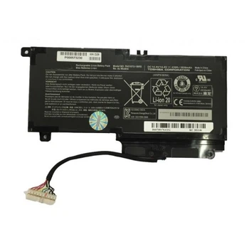 Аккумулятор для ноутбука Toshiba PA5107U, 43Wh (2838mAh), 4cell, 14.4V, Li-ion (A47539) TOSHIBA A47539 908950