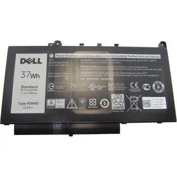 Аккумулятор для ноутбука Dell Latitude E7470 PDNM2, 3166mAh (37Wh), 3cell, 11.1V, Li-ion, (A47252) Dell A47252 908356