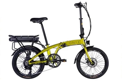 Электровелосипед со складной рамой Onyx 14" (750W 48V 18Ah) Желтый