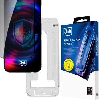 Szkło hartowane 3MK HardGlass Max do Apple iPhone 13/13 Pro/14/16e (5903108671750)
