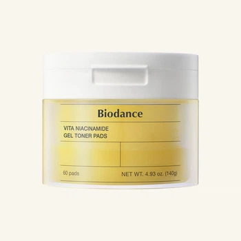 Гідрогелеві тонер-педи Biodance Vita Niacinamide Gel Toner Pads Pads 60 шт