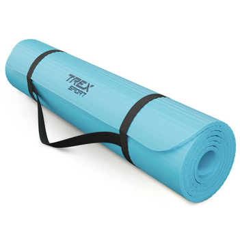 Коврик для йоги Trex Sport TX-019NGM NBR 1см 190х80 голубой