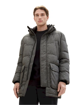 Зимняя куртка мужская Tom Tailor Серый (1039774 grey XL)