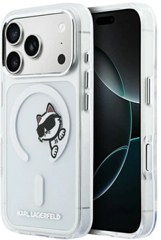 Чохол Karl Lagerfeld IML Peekaboo MagSafe для Apple iPhone 17 Pro Max Transparent (3666339607029)