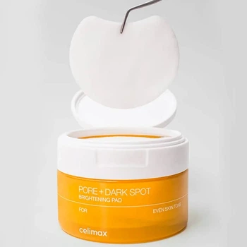 Освітлюючі тонер педи Celimax Pore+Dark Spot Brightening Pad 40 шт.