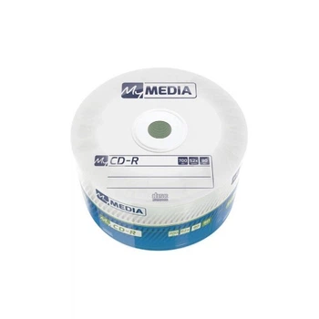 Диск CD MyMedia CD-R 700Mb 52x MATT SILVER Wrap 50 (69201) MyMedia 69201 913120