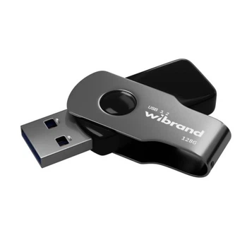 USB флеш накопитель Wibrand 128GB Lizard Black USB 3.2 Gen 1 (USB 3.0) (WI3.2/LI128P9B) Wibrand WI3.2/LI128P9B 1083765