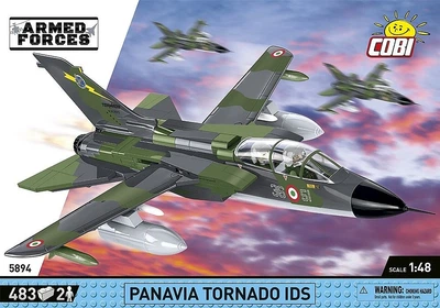 Klocki konstrukcyjne Cobi Armed Forces Myśliwiec Panavia Tornado IDS 483 elementy (5902251058944)