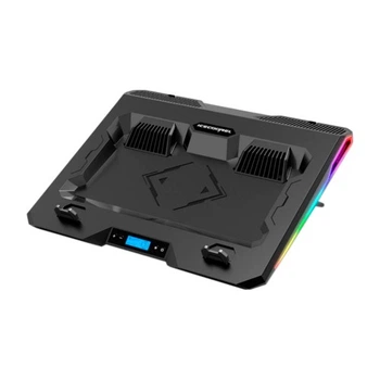 Підставка до ноутбука IceCoorel 10-15.6", 2*60mm 2800 RPM, USB2.0+LCD+speed control., 400x350x45mm (A3) IceCoorel A3 908476