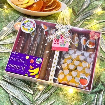 Подарочный набор пастилы «Сладкие чувства» - ассорти вкусов 250 г