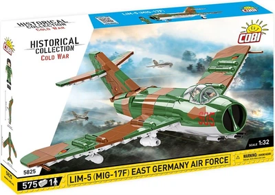 Конструктор Cobi Historical Collection Lim-5 (MiG-17F) East Germany Air Force 575 деталей (590225105825)