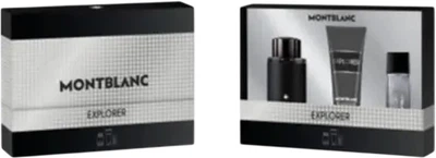 Zestaw męski Montblanc Explorer Woda perfumowana 100 ml + Miniaturka Woda perfumowana 15 ml + Żel pod prysznic 100 ml (3386460154390)