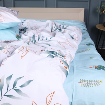 Простынь MirSon Бязь 17-0845 Pastel Garden 150 х 220 см (2200011668253)