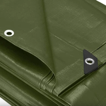 Plandeka Springos  5 x 4 m 100 g/m2 Zielona (GA2182)