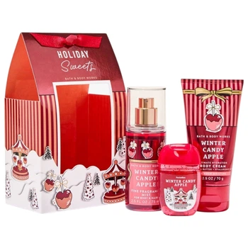Подарочный набор Bath & Body Works Winter Candy Apple Gift Set
