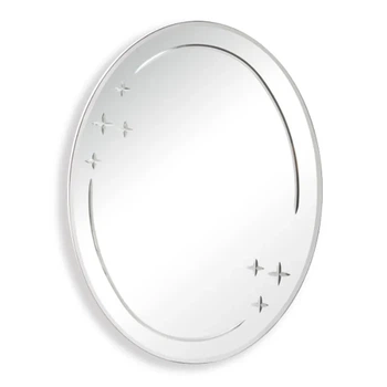Зеркало настенное ZERIX овальное 55x70 см без обрамления стекло 3 мм (616267)