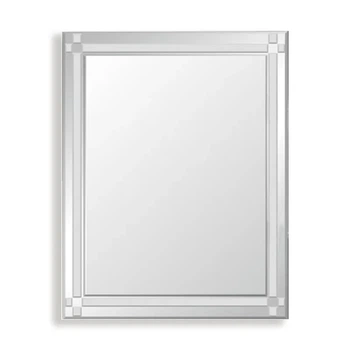 Зеркало настенное ZERIX 60x80 см стекло прямоугольное 3 мм без обрамления (616270)