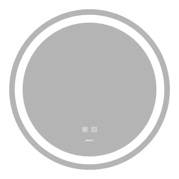 Зеркало ZERIX 800х600 мм Безмедное Стекло 5 мм с LED Touch Сенсорная Подсветка (616158)