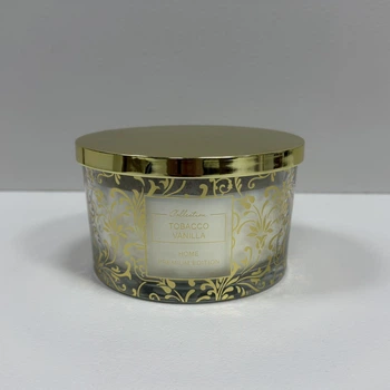 Ароматическая свеча 13,5*8 см Home Premium Edition TOBACCO VANILLA 79663