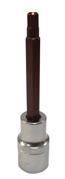 Головка 1/2" з насадкою Hex 6мм L- 100мм Forsage F-34410006 Premium