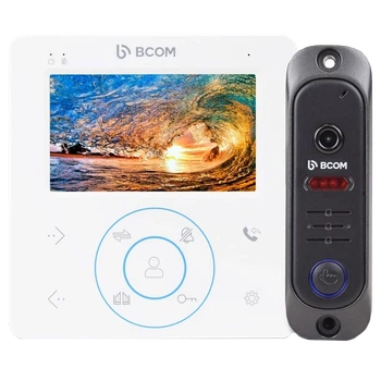 Комплект видеодомофона BCOM BD-480 White Kit