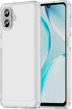 Силиконовый чехол Space Samsung Galaxy A07 A075 (прозрачный) (43513)