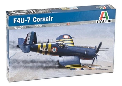 Збірна модель 1:72 літак F4U-7 Corsair Italeri 1313